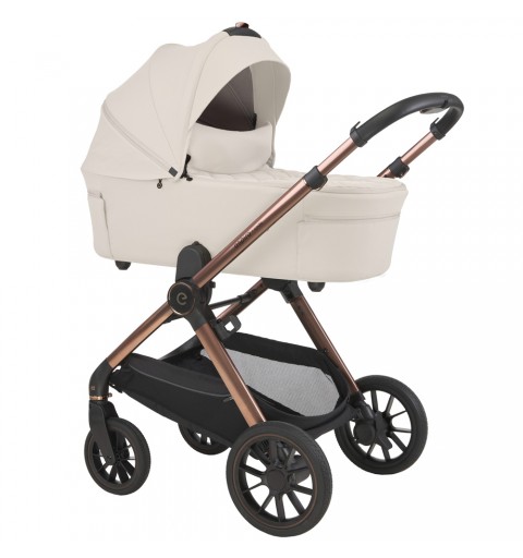 Espiro Code - wózek wielofunkcyjny, zestaw 2w1 z opcją 3w1 i 4w1 | 09 Brave Ecru